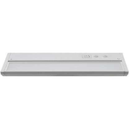 Westgate 12In Adj. Head Under Cab. 3Cct + 9 RGB Modes, Push-Button Control, Cords Incl., White, Undercabinet Lighting, 5W, 275 Lumens, 30K/40K/50K + RGB, White Finish None