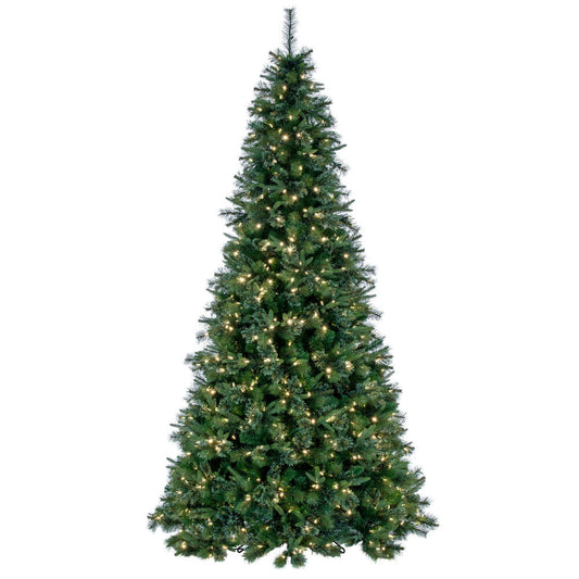 Vickerman 8.5' Cashmere Pine Artificial Christmas Tree Warm White Dura-Lit® LED Lights