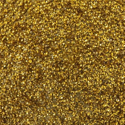 Vickerman 8" Gold Beaded Ball Ornament 2 per Bag