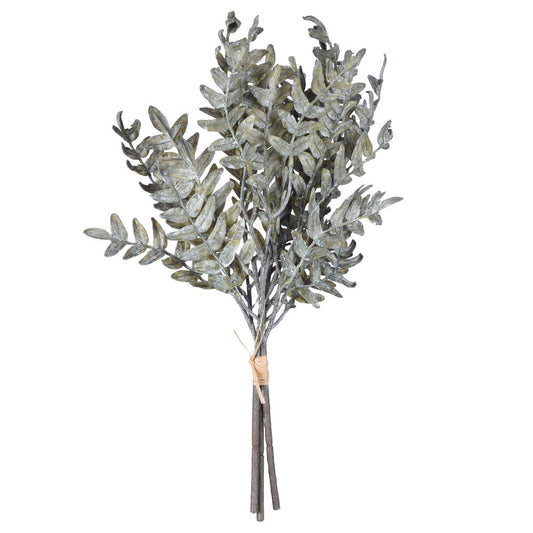 Vickerman 18" Green Artificial Acacia Bundle 2 per bag.