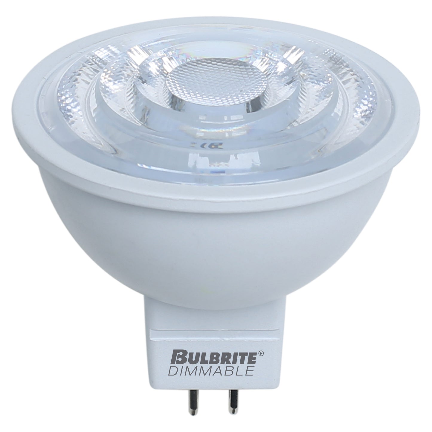 Bulbrite 7 Watt Dimmable MR16 Flood LED Light Bulbs with Bi-Pin (GU5.3) Base, 3000K Soft White Light, 570 Lumens