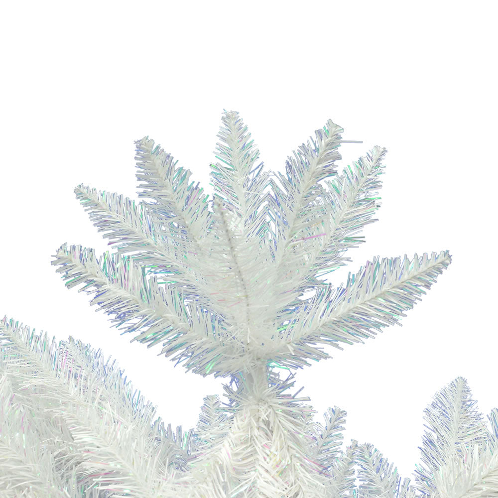 Vickerman 6' Sparkle White Spruce Pencil Artificial Christmas Tree Unlit