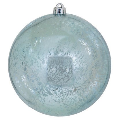 Vickerman 8" Baby Blue Shiny Mercury Ball Ornament