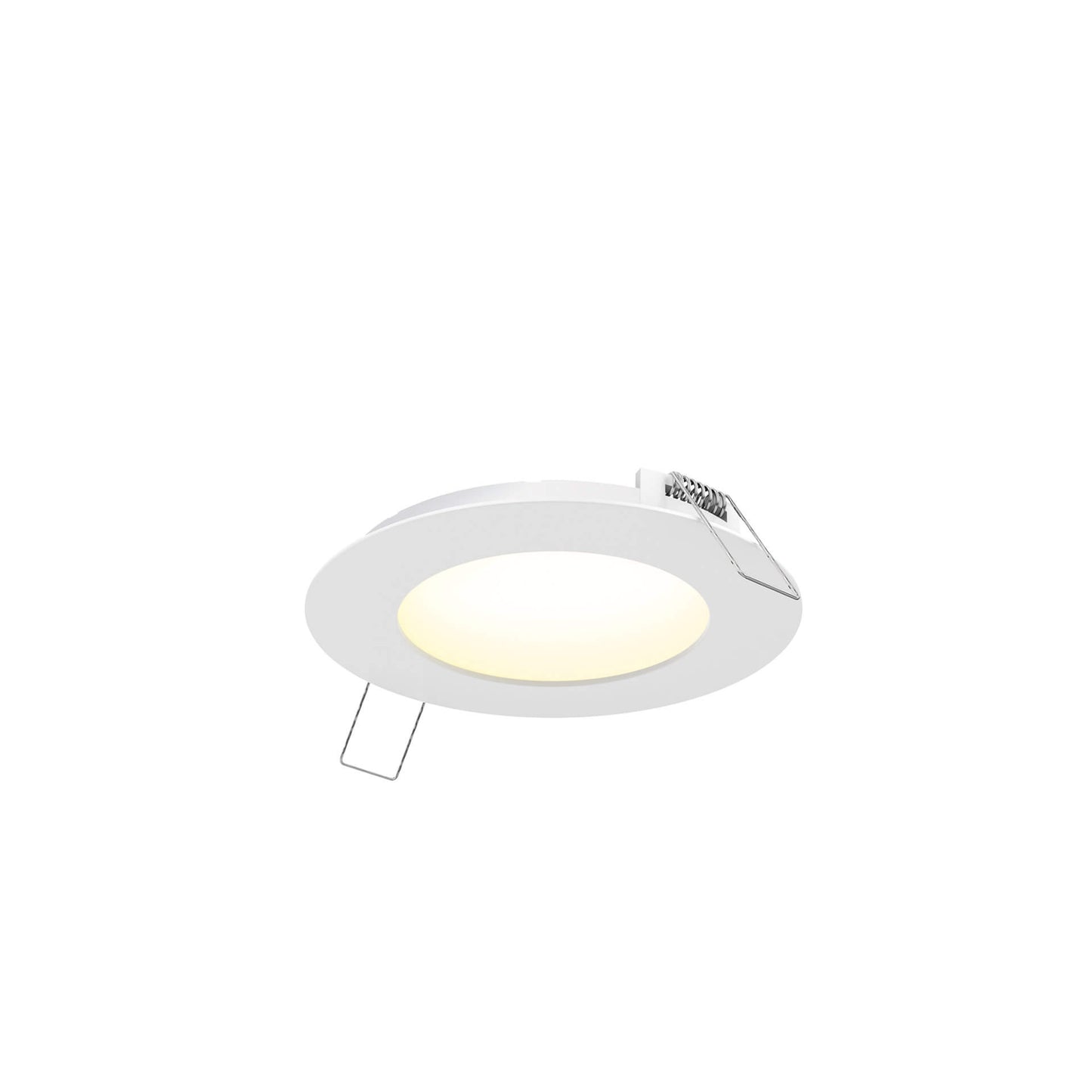 DALS 4 Inch Round Recessed Panel Light with Junction Box/Driver | CCT Color Selectable | 11W, 770 Lumens | Dimmable Pot Light | Wet Rated | ETL Certified