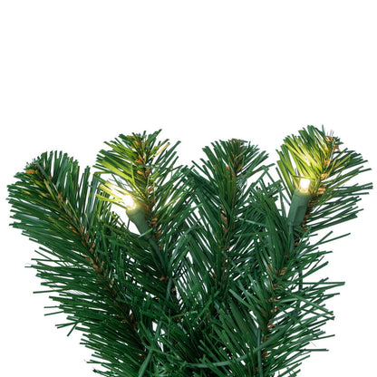 Vickerman 120" Grand Teton Artificial Christmas Wreath Warm White Wide Angle LED Lights