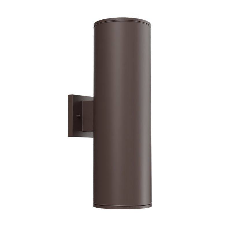 Westgate 6” LED Cylinder Lights, 120~277V, Outdoor Lighting, 40W, 3200 Lumens, 3000K/4000K/5000K, Bronze Finish