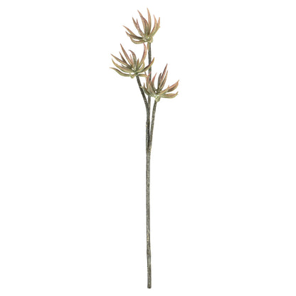 Vickerman 24" Artificial Mixed Green Aloe Spray. Includes 3 sprays per pack.