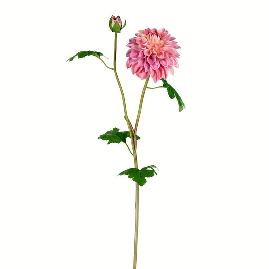 Vickerman 24" Artificial Purple Dahlia Stem Set of 3