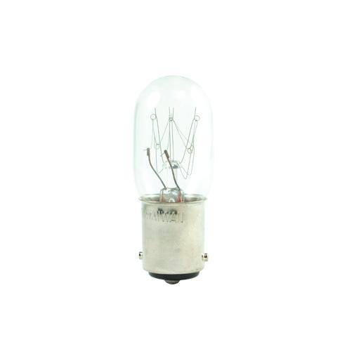 BULBRITE INCANDESCENT T7 DOUBLE-CONTACT BAYONET (BA15d) 15W DIMMABLE LIGHT BULB 2700K/WARM WHITE 25PK (706110)