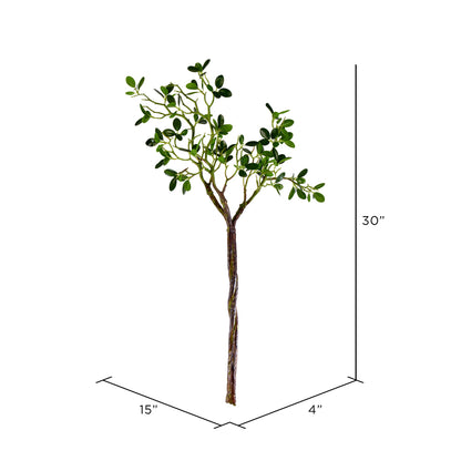 Vickerman 30" Artificial Mini Leaves Spray.