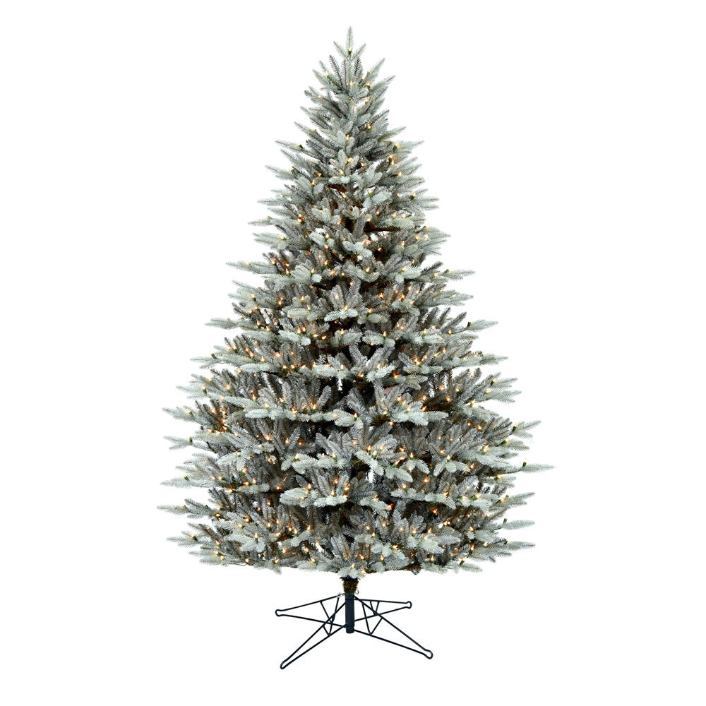 Vickerman 9' x 68" Douglas Blue Fir Artificial Christmas Tree Clear Dura-lit Lights