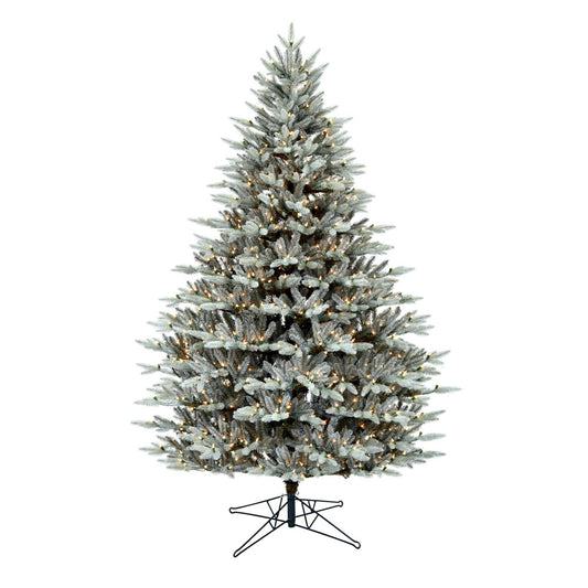 Vickerman 9' x 68" Douglas Blue Fir Artificial Christmas Tree Clear Dura-lit Lights