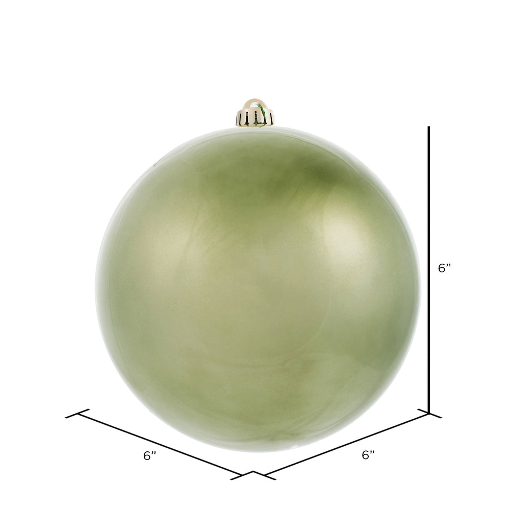 Vickerman 6" Wrought Iron Candy Ball Ornament 4 per Bag