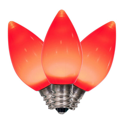 Vickerman C7 Ceramic LED Red Bulb bag of 25