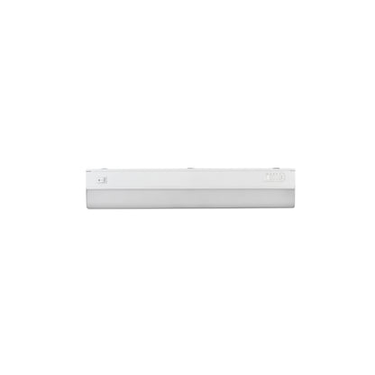 ASD Lighting LED Under Cabinet Bullnose 48" 24W 120V Dimmable CCT Selectable 2700/3000/3500/4000/5000K Hardwired, On/Off Switch, White UL