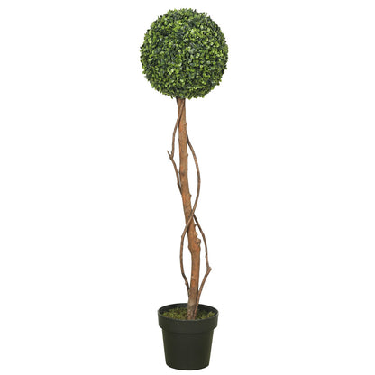 Vickerman 39" Artificial Green Boxwood Topiary.