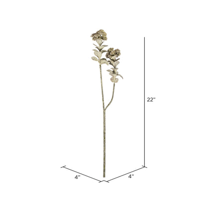 Vickerman 22" Artificial Dark Green Sedum Spray. Includes 2 sprays per pack.