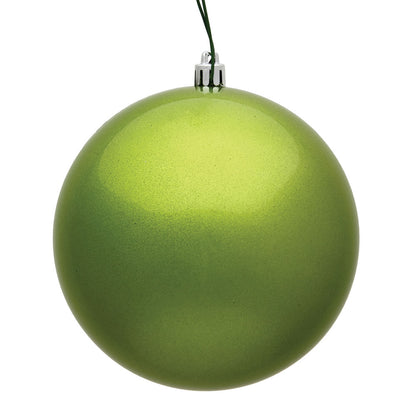 Vickerman 3" Lime Candy Ball Ornament 12 per Bag