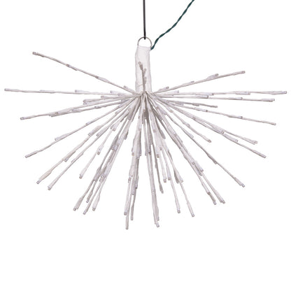 Vickerman 160Lt x 24" White Starburst Pure White 5mm Twinkle LED Lights.
