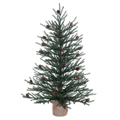 Vickerman 30" Carmel Pine Artificial Christmas Tree Unlit