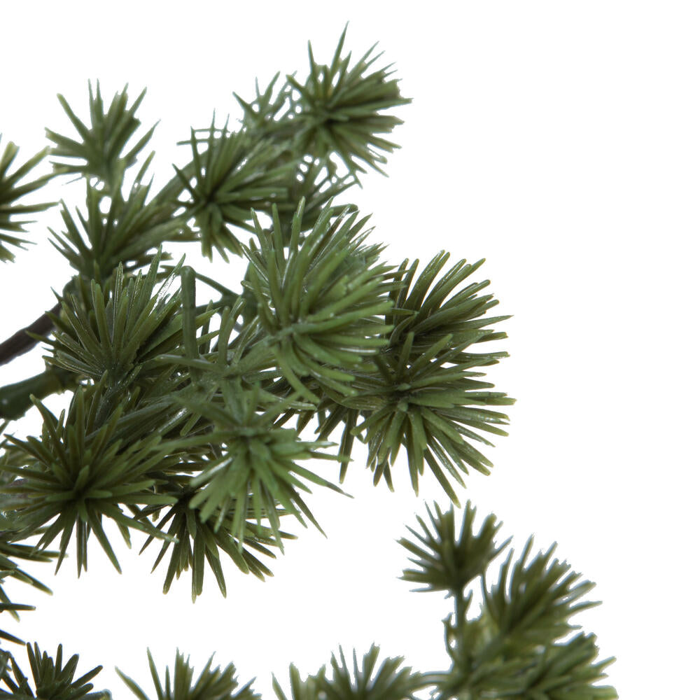 Vickerman 12" Artificial Potted Pine Bonsai Tree.