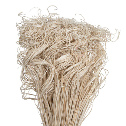 Vickerman Natural Botanicals 24" Curly Ting Ting Bleached. 6 bunches per Pack (100 grams open bunch).
