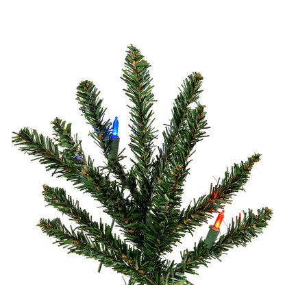 Vickerman 30" Anoka Pine Artificial Christmas Tree Multi-Colored Dura-Lit LED Lights