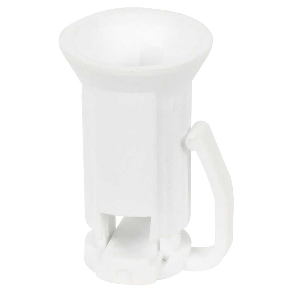 Vickerman 50 Pure White Wide Angle Coaxial Non-Rectified LED Light 25' Long Christmas Light Strand.