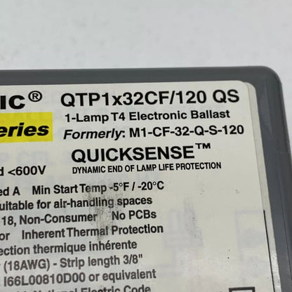 Sylvania QTP1X32CF120QS QUICK MNT BALLAST SYLV