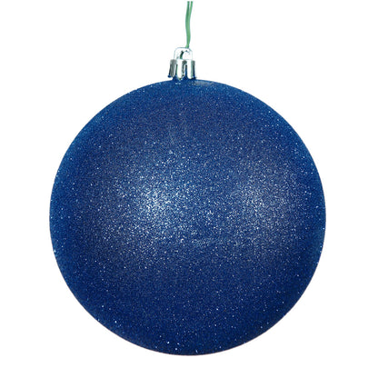 Vickerman 2.4" Cobalt Blue Glitter Ball Ornament 24 per Bag