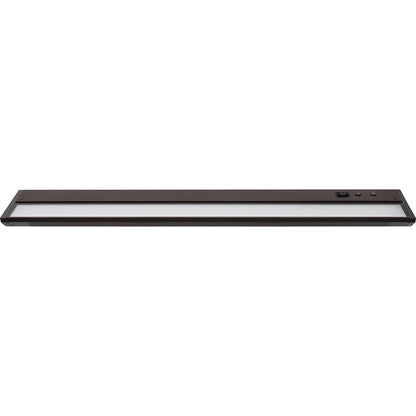 Westgate 24In Adj. Head Under Cab. 3Cct + 9 RGB Modes, Push-Button Control, Cords Incl., Bronze, Undercabinet Lighting, 12W, 660 Lumens, 30K/40K/50K + RGB, Bonze Finish None