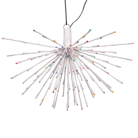 Vickerman 160Lt x 24" White Starburst Multi-Colored 5mm LED Lights.
