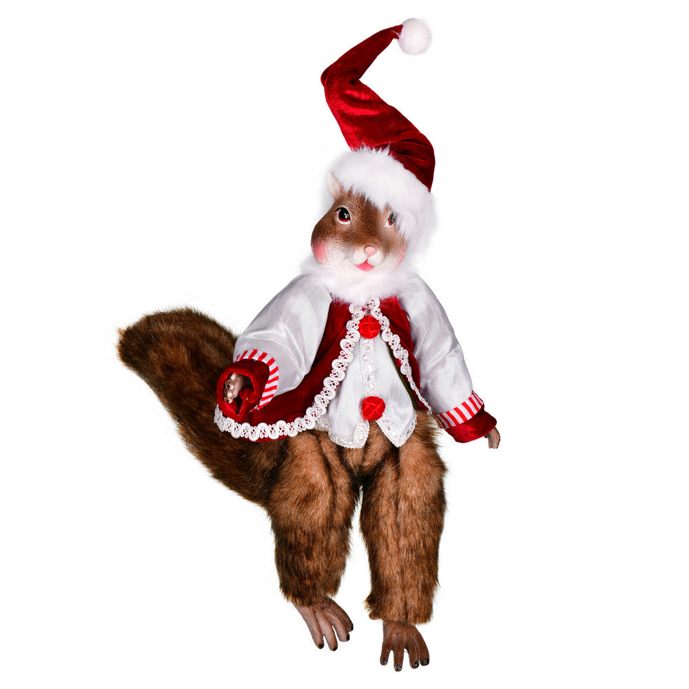 Vickerman 14" Candy Wonderland Collection Squirrel Doll