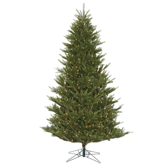 Vickerman 7.5' x 57" Fresh Fraser Fir Artificial Christmas Tree Clear Dura-lit Lights