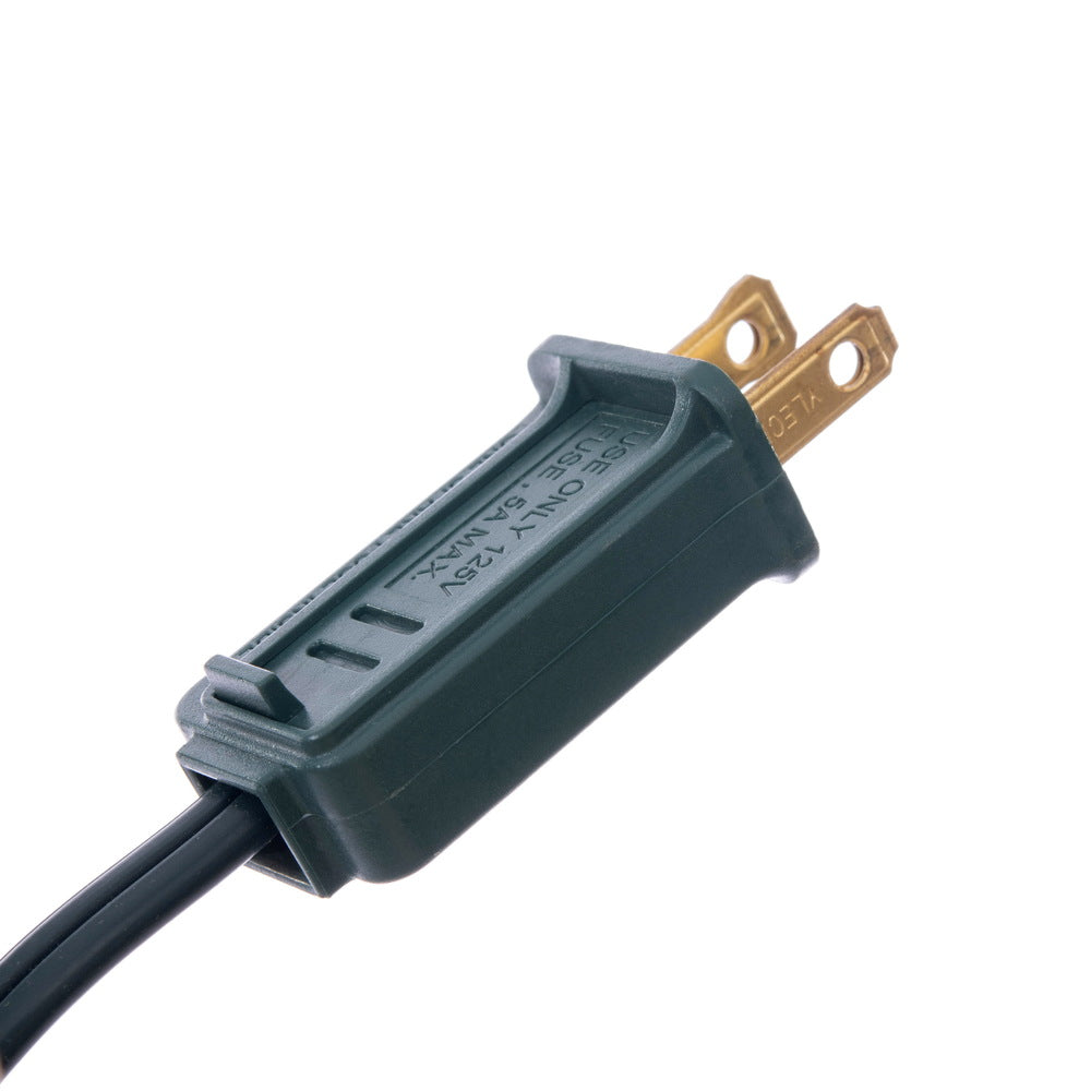 Vickerman 9' x 47" Flocked Black Fir Slim Christmas Tree Warm White LED Mini Lights.