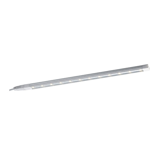 Dals Lighting SWIVLED High-Powered LED 1.13 inch White/Aluminum Linear Ceiling Light in 3000K/5CCT, Indoor