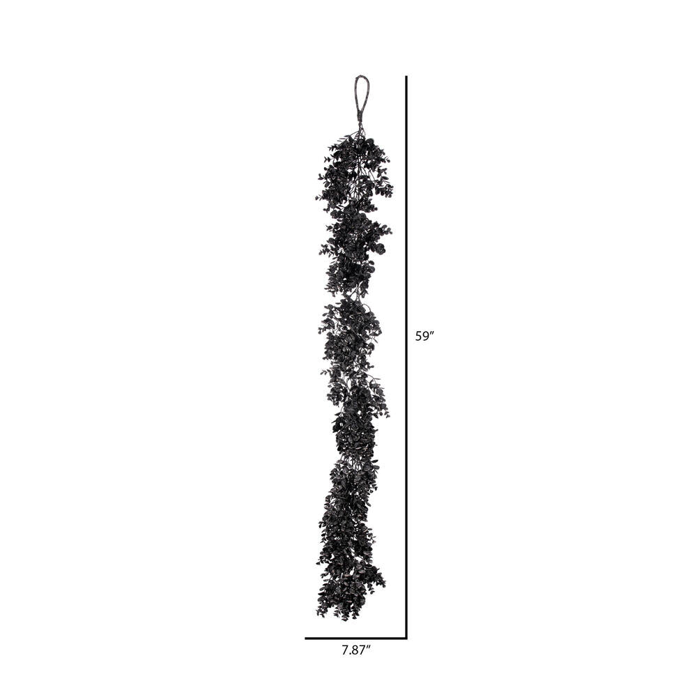 Vickerman 59" Green Artificial Eucalyptus Garland.