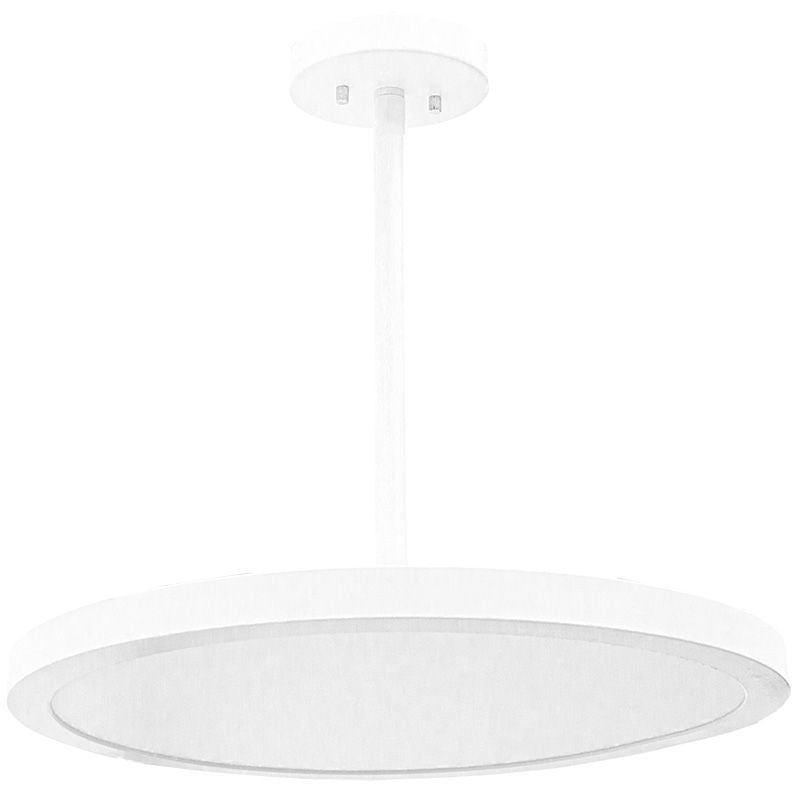 Westgate 7In Or 12In Rod Kit For Fml Semi-Flush Installations, Residential Lighting, White Finish