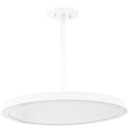 Westgate 7In Or 12In Rod Kit For Fml Semi-Flush Installations, Residential Lighting, White Finish