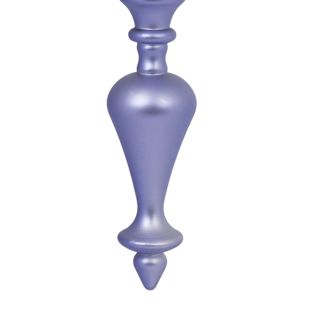 Vickerman 8.7" x 3.5" Lilac Matt Finial 3Bg