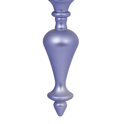 Vickerman 8.7" x 3.5" Lilac Matt Finial 3Bg
