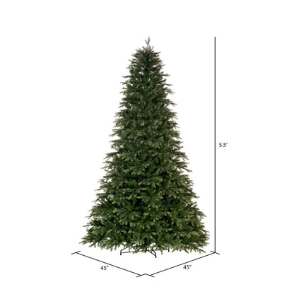Vickerman 5.5' x 45" Douglas Fir Artificial UnLit Christmas Tree.
