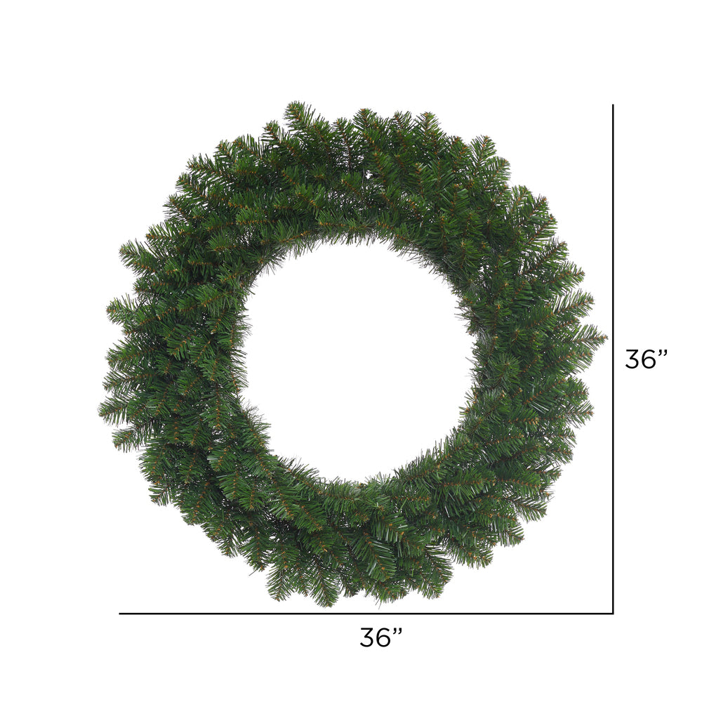 Vickerman 36" Grand Teton Double Sided Artificial Christmas Wreath Unlit