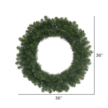 Vickerman 36" Grand Teton Double Sided Artificial Christmas Wreath Unlit