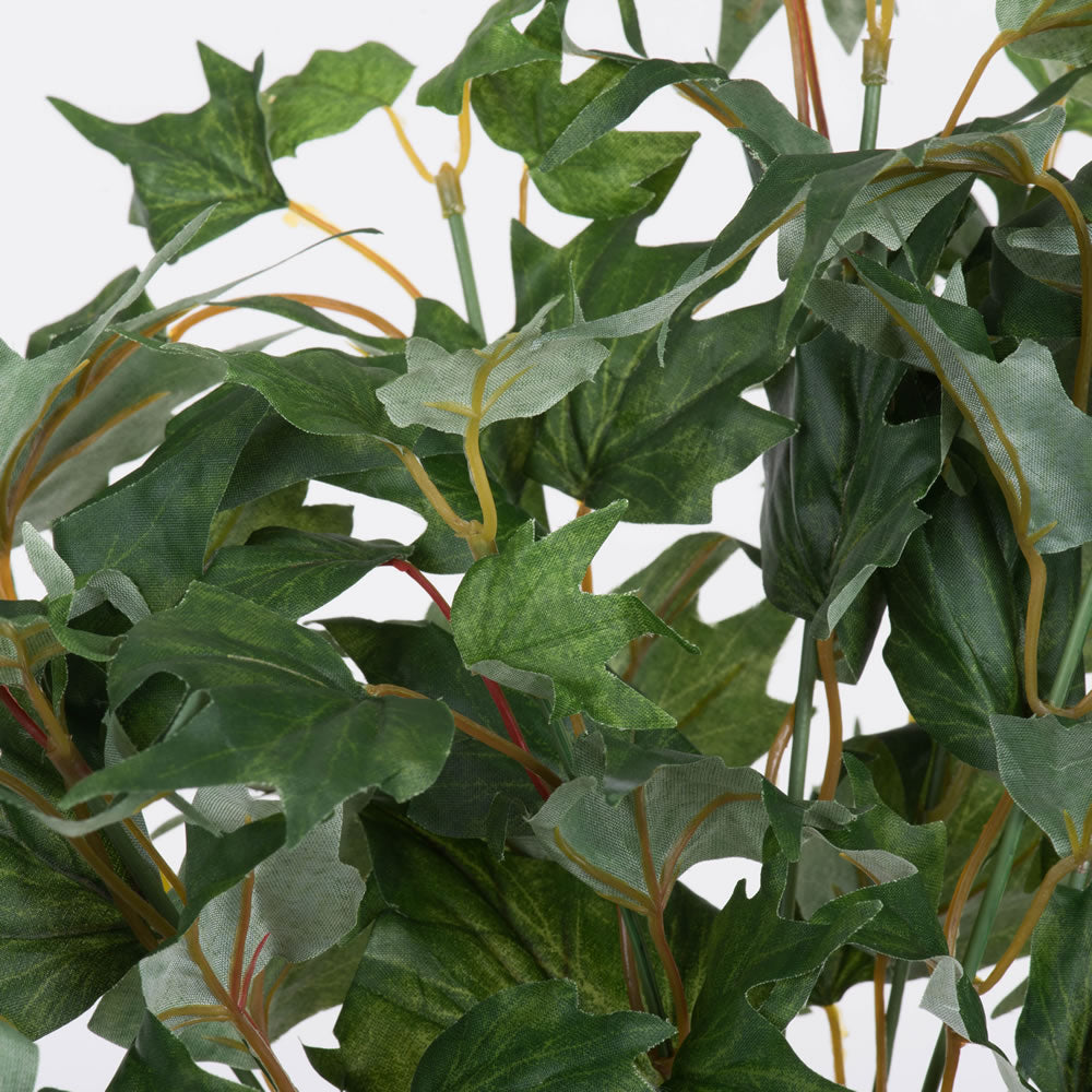 Vickerman 17" Artificial Green Star Ivy Bush.