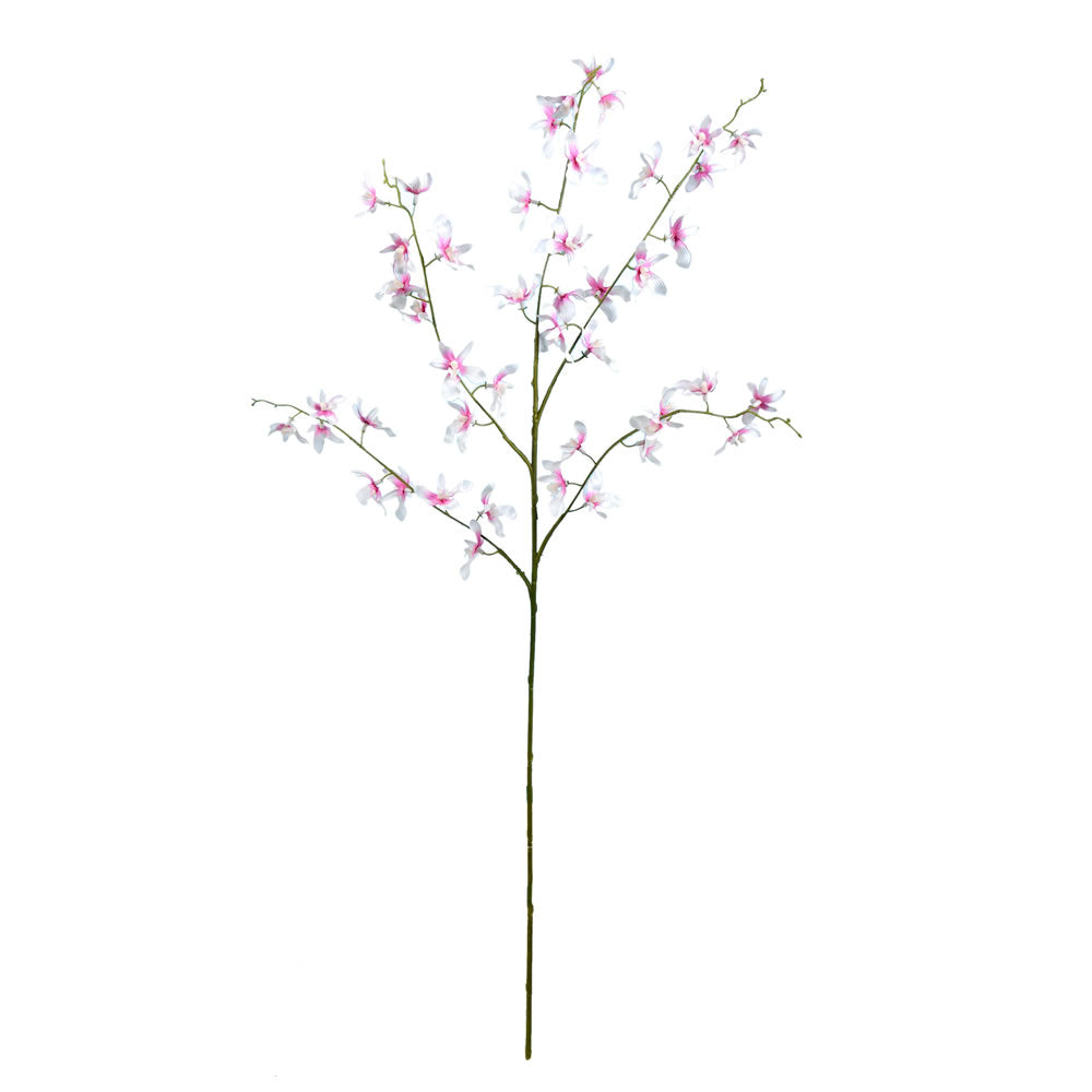 Vickerman 35" Artificial Mini Pink Dancing Orchid Spray. Includes 3 sprays per pack.