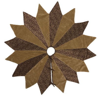 Vickerman Decorative 60" Brocade Brilliance Christmas Tree Skirt