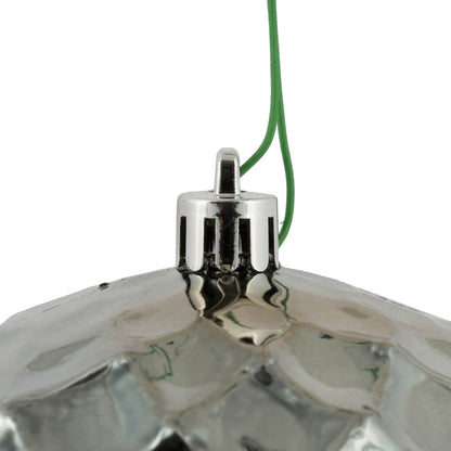 Vickerman 4.75" Limestone Shiny Diamond Bauble 4Bg