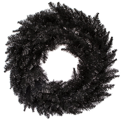 Vickerman 60" Black Fir Artificial Christmas Wreath Unlit