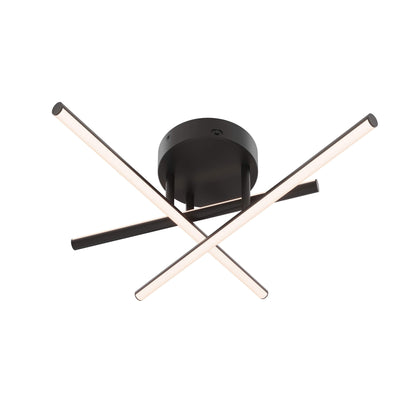 DALS Lighting Asterisk Three Branch Flush Mount And Pendant
